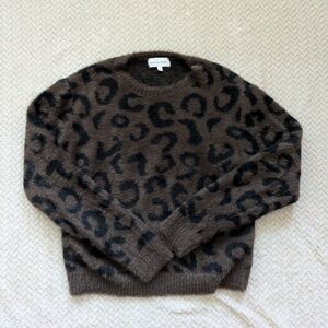 Bella Dahl Leopard Print Sweater